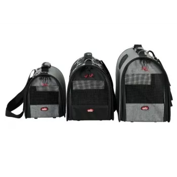 ZOLUX NOMAD M Pet Carrier Bag for Dogs and Cats, Grey, 43.5x25x28.5 cm