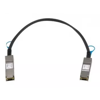 StarTech.com 0.5m QSFP+ Direct Attach Cable - MSA Compliant - 40G QSFP+ Passive Twinax Cable - QSFP – QSFP - Black
