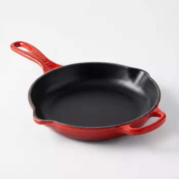 Le Creuset Cepšanas un Pasniegšanas Panna Čuguns Melna 23 cm
