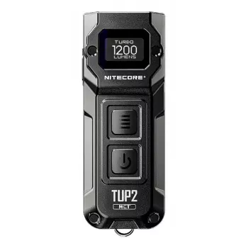 Nitecore TUP2 Atslēgu Piestiprināms Lukturis Melns 1200lm USB-C