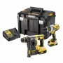 DEWALT 18V XR Brushless Combo Kit DCK229P2T (DCD996 Combi Drill, DCH273 SDS-Plus Rotary Hammer) 2x5.0Ah TSTAK
