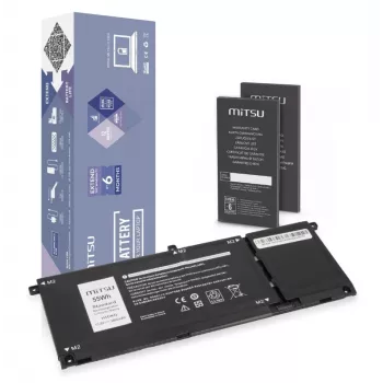 MITSU Battery H5CKD Dell Inspiron 5400 5401 5402 5406 5501 5508 3600 mAh (55 Wh) 15,2V