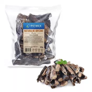 PETMEX Aitas plaušu dabīgais košļājamais gardums suņiem 500g