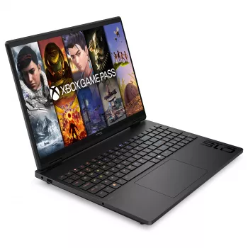 HP HyperX OMEN 15-ga0150ng 15,3 collu WUXGA IPS 165Hz spēļu klēpjdators, Intel Core i5-14450HX, 16GB DDR5 RAM, 1TB PCIe SSD, NVIDIA GeForce RTX 5060, Windows 11 Home, Shadow Black