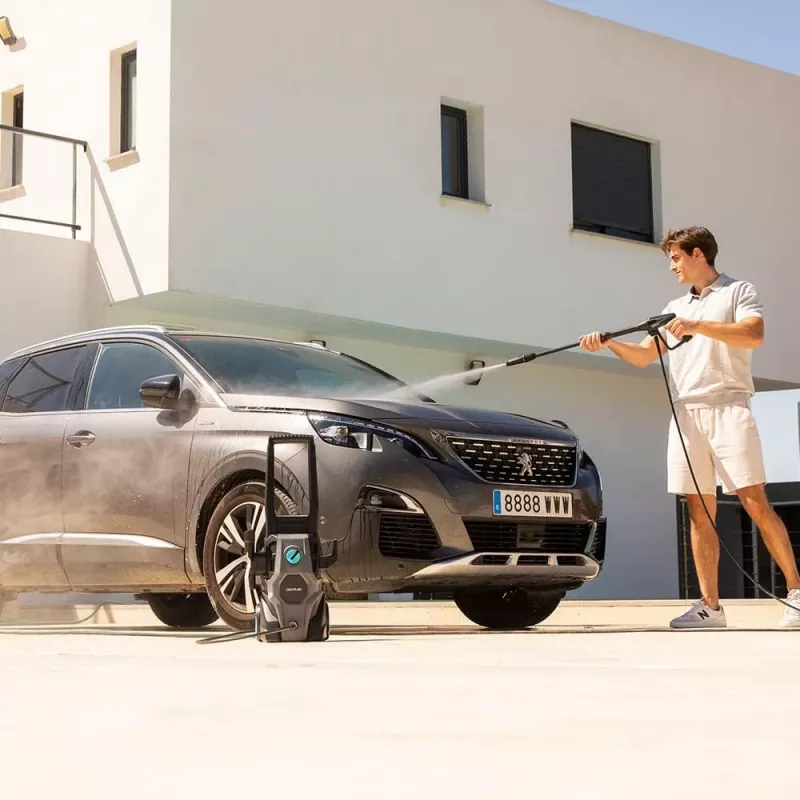 Cecotec HydroBoost 1600 Car&Garden vadu elektriskais augstspiediena mazgātājs 1600 W 135 bar Melns/Pelēks