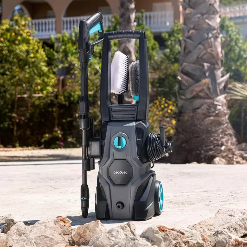 Cecotec HydroBoost 1600 Car&Garden vadu elektriskais augstspiediena mazgātājs 1600 W 135 bar Melns/Pelēks