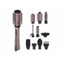 Cecotec CeramicCare 10in1 AirBrush Hot Air Brush 1200W Melns/Rozā