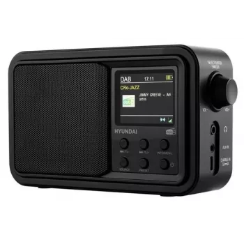 Hyundai PR650BTDAB pārnēsājamais DAB+/FM radio ar Bluetooth, melns
