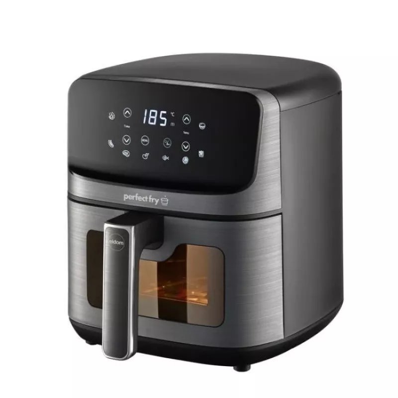 ELDOM FR45 FRITELO 1500 W Beztauku fritieris, Melns