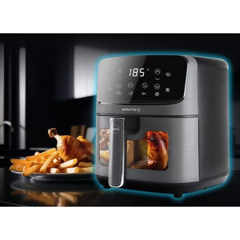 ELDOM FR45 FRITELO 1500 W Beztauku fritieris, Melns