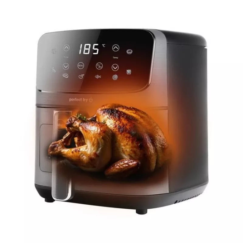 ELDOM FR45 FRITELO 1500 W Beztauku fritieris, Melns