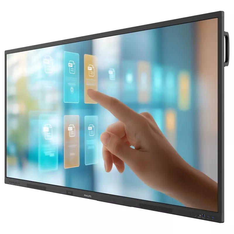 Philips 65BDL4252E 65 collu 4K UHD interaktīvais digitālās signalizācijas displejs ar Multi-Touch