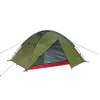 High Peak Woodpecker 3 Dome Tent 3 Person Green/Red