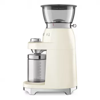 Smeg CGF03CREU kafijas dzirnaviņas 150 W krēmkrāsā