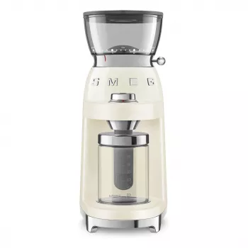 Smeg CGF03CREU kafijas dzirnaviņas 150 W krēmkrāsā