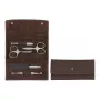 ZWILLING Manicure Pedicure Set 5-Piece ar nagu šķērēm, ādas maciņš, melns