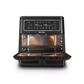Breville VDF130X Bezeļļas fritieris, 5.5L, 1700W, melns