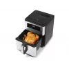 Breville VDF131X Bezeļļas Friteris, 1,25 kg, 1400 W, Melns/Sudrabs