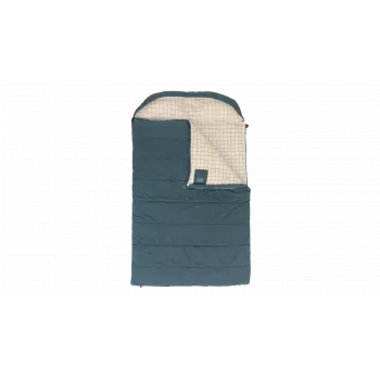 Outwell Camper Lux Double Blue Sleeping Bag 235x150 cm -16 to 5 °C Both Side Zipper