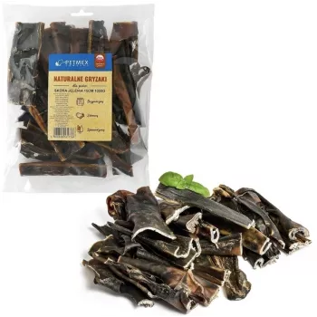 PETMEX Natural Chew Dried Deer Skin for Dogs 1kg