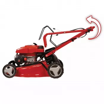 EINHELL GC-PM 46/5 S Ar darbināmu zāles pļāvējs (sarkans/melns, aizmugurējo riteņu piedziņa)