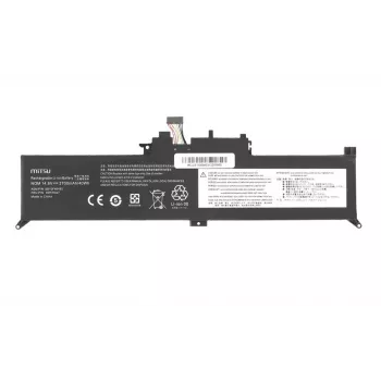 MITSU Laptop Battery 2700mAh 14,8V (40Wh) 4-Cell Li-ion for Lenovo ThinkPad Yoga 260 370 X380 - Black