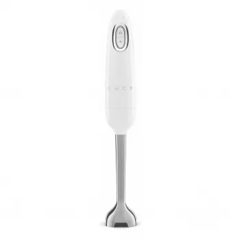 SMEG HBF03WHEU rokas blenderis, 700 W, nerūsējošā tērauda maisīšanas roka, balts