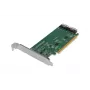 ICY DOCK EXLink MB308A PCIe 4.0 x16 NVMe Adapter Card ar 2 x SlimSAS 8i (SFF-8654) savienotājiem un redriver