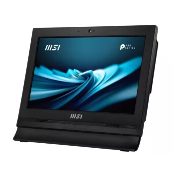 MSI PRO AP162T ADL-042XEU All-in-One dators, Intel N100, 8GB DDR4, 256GB SSD, 15,6 collu skārienekrāns, Melns