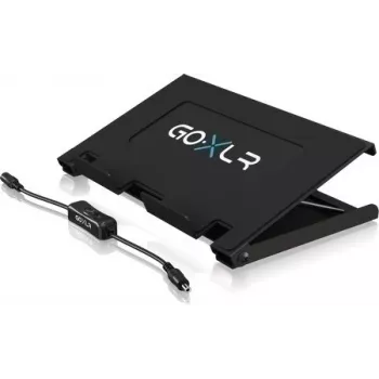 TC Helicon GO XLR Desk Stand – Desktop statīvs GO XLR, melns, tērauds