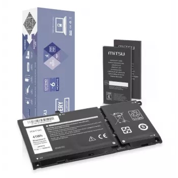 MITSU Laptop Battery for Dell Latitude 3410, 3510, Inspiron 5401, 5402, 5501, 5502, 5505 - 3600mAh, 11.4V, 41Wh, Li-Ion