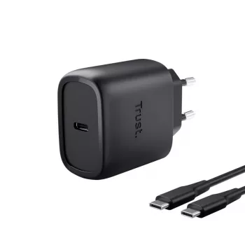Trust Maxo 45W Universal Black AC Fast Charging Indoor