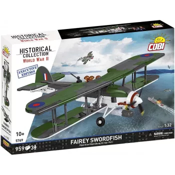 COBI KLOCKI Blocks Fairey Swordfish Executive Edition 959 Pieces