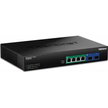 TRENDnet TPE-BG5062 Switch 240W 2.5G GaN Power PoE++ ar 10G SFP+ Port - Slēdzis - 6 porti