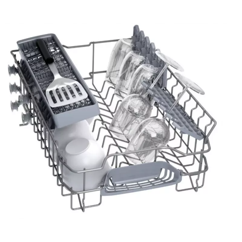 Bosch Serie 2 SPS2HKW55E Brīvi stāvoša šaurā trauku mazgājamā mašīna, 10 trauku komplekti, Balta