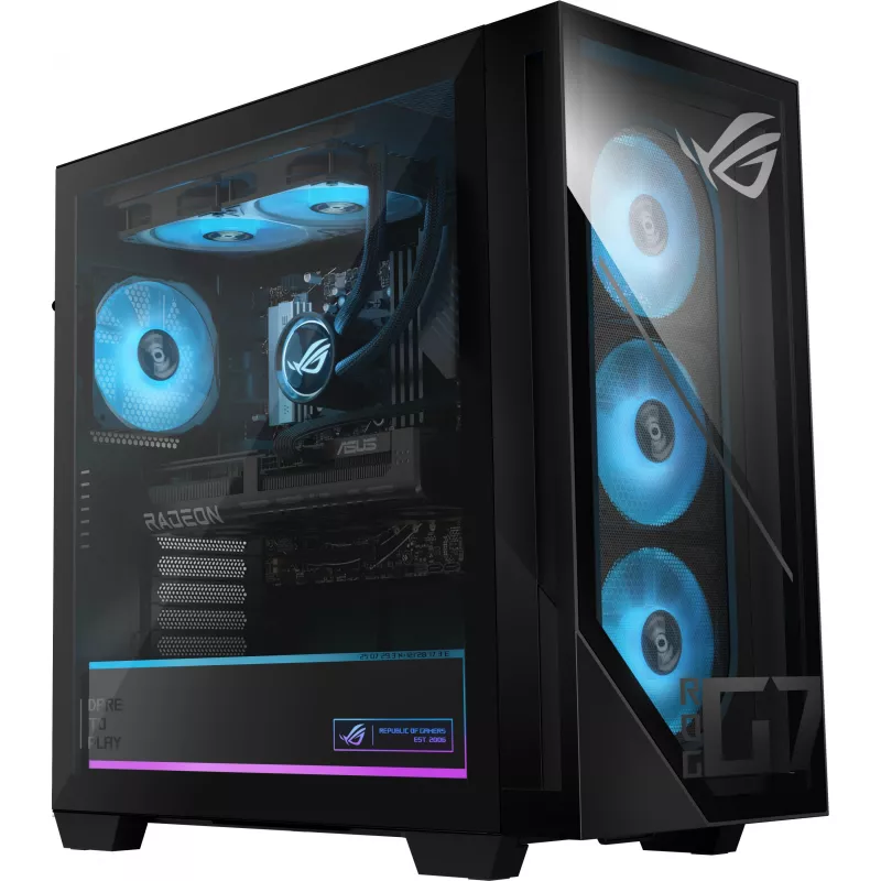 ASUS ROG GM700 Gaming PC - AMD Ryzen 7-9800X3D, 32GB DDR5, 2TB SSD, AMD Radeon RX 9070 XT, Windows 11 Home