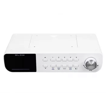 BLOW RK1 Virtuves Radio FM/DAB+ Balts