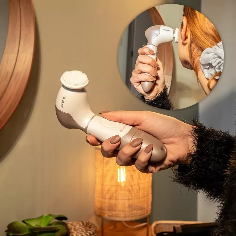 Cecotec FaceCare TotalClean sejas tīrīšanas birste, balta