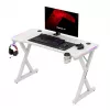 HUZARO HERO 2.3 RGB WHITE Gaming Desk