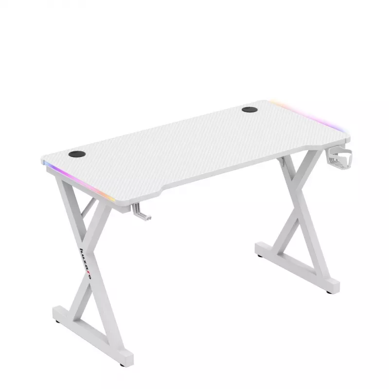 HUZARO HERO 2.3 RGB WHITE Gaming Desk