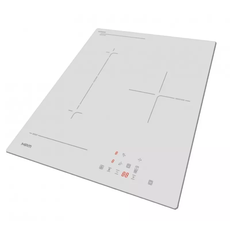 MPM MPM-45-IM-16/W Iebūvējamā indukcijas plīts, balta, 4 zonas, 7000W, skārienvadība, Booster, Flex Zone