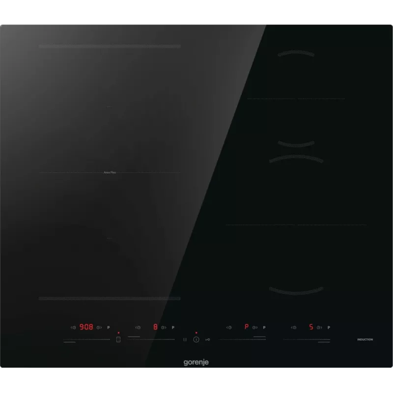 Gorenje indukcijas plīts GI6432BSC 60 cm Melna ar PowerBoost, Taimeru, Bērnu bloķēšanu