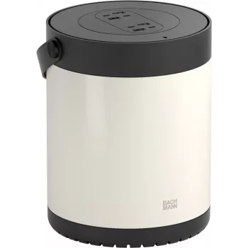 Bachmann MOV:E mobilā barošanas vienība, 4x USB-A/C lādētājs, 220 W, ar drošības slēdzenes adapteri, balta/melna