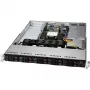 Super Micro SuperServer 110P-WTR 1U Rackmount Server Barebone - Single Socket LGA4189 - Intel C621A - 8x DDR4 DIMM Slots - 4x 3.5 inch Hot-Swap SATA/NVMe Hybrid - Dual 10GbE - 750W Redundant Platinum