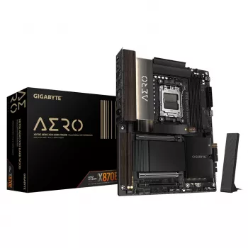 Gigabyte X870E AERO X3D DARK WOOD mātesplate