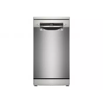 Bosch SPS4HMI13E Brīvi stāvoša trauku mazgājamā mašīna, 45 cm, Energoklase D, Inox