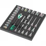 Wera 9722 C Zyklop 1/2 inch Uzgriežņu atslēgu un ligzdu komplekts, 31 daļas, putu ieliktnis darbnīcas ratiņiem, melns/pelēks