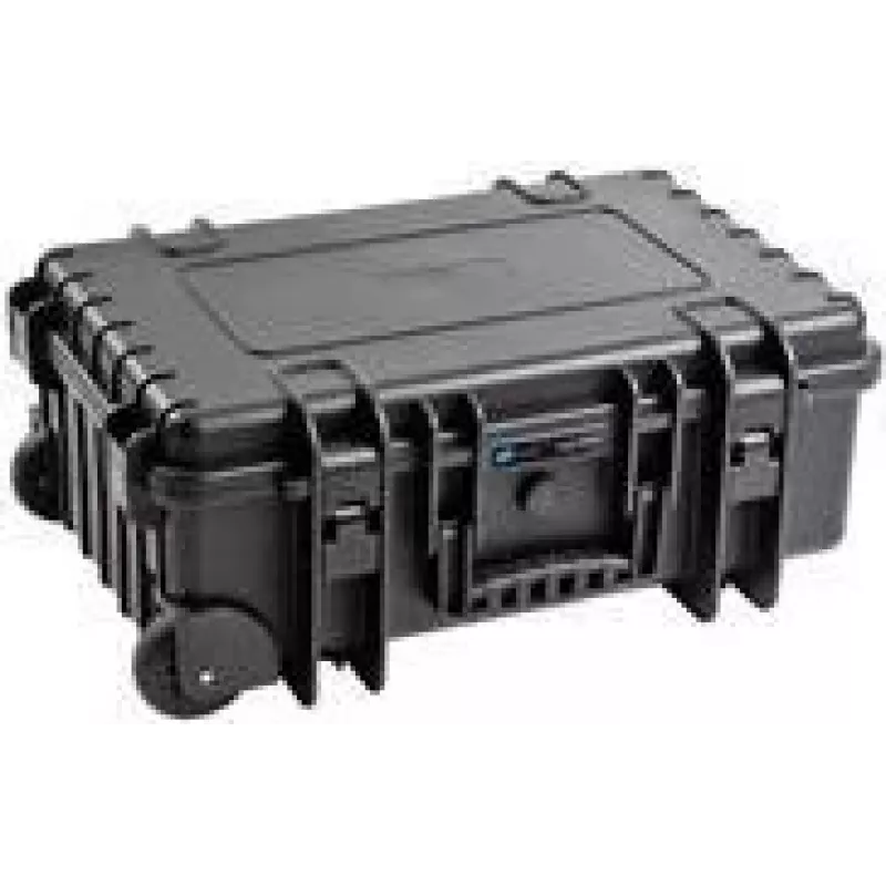 B&W Outdoor Case Type 6600 ar Riteņiem - Melns