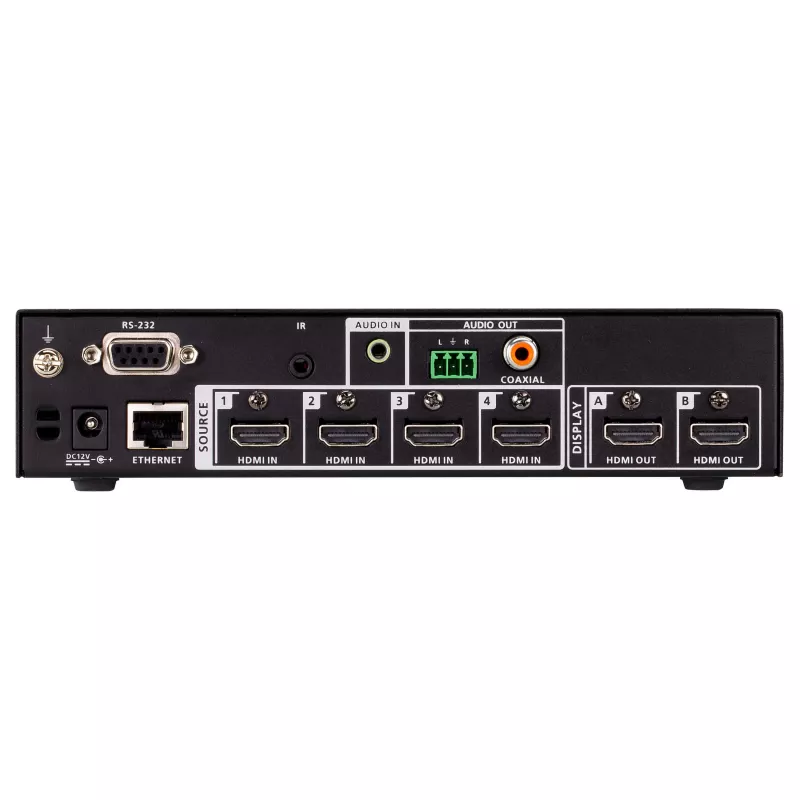 ATEN VP2420 4x2 True 4K Presentation Matrix Switch ar Multi View