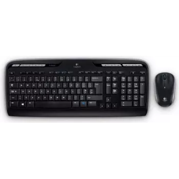 Logitech Wireless Desktop MK330 Spanish tastatūras un peles komplekts